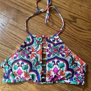 Multicolor Halter Top